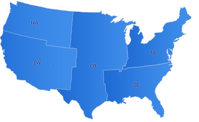 Long Distance Elderly and Disabled Transportation Service Map